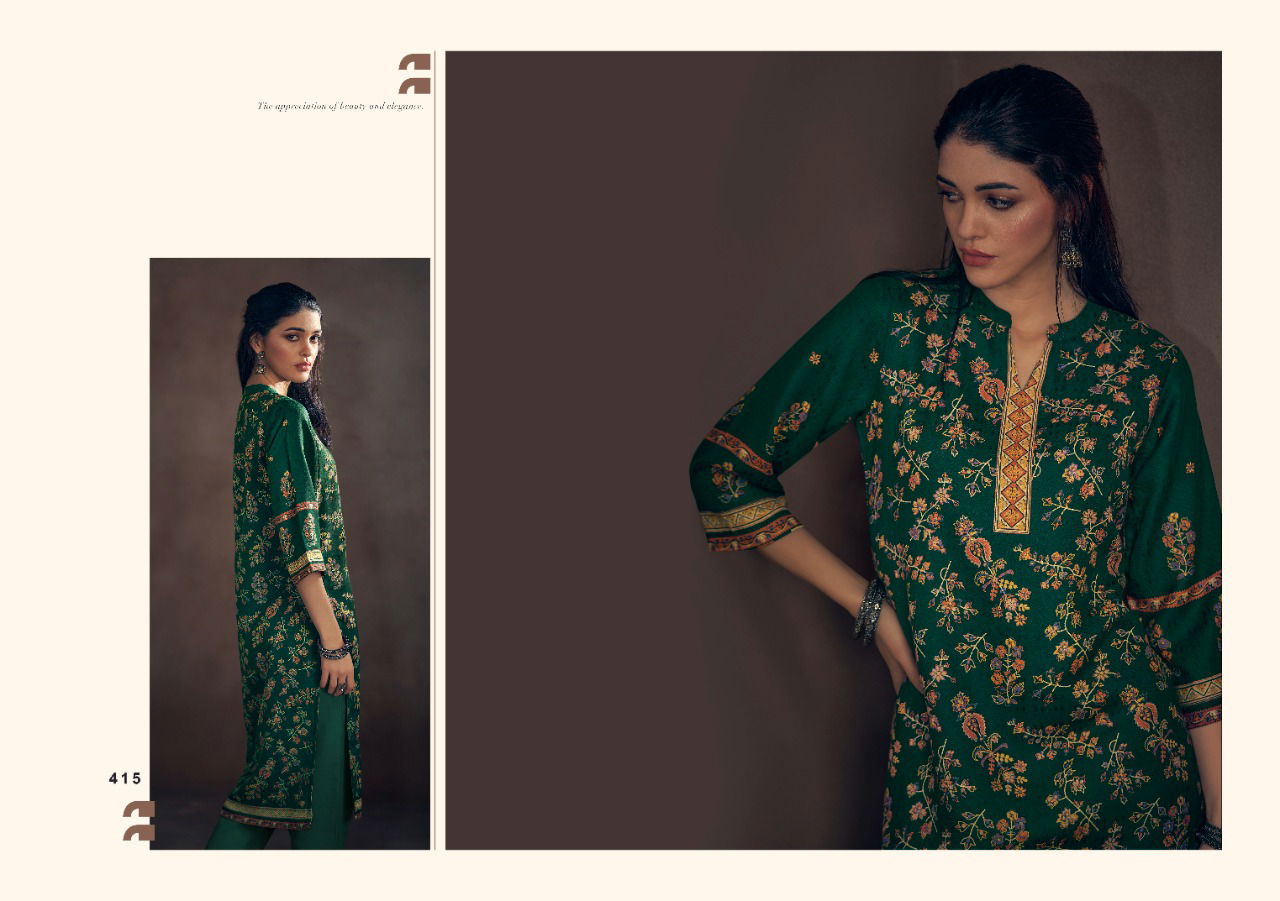 Ghazal Festive Wear Heavy Wholesale Designer Kurtis Pashmina Catalog